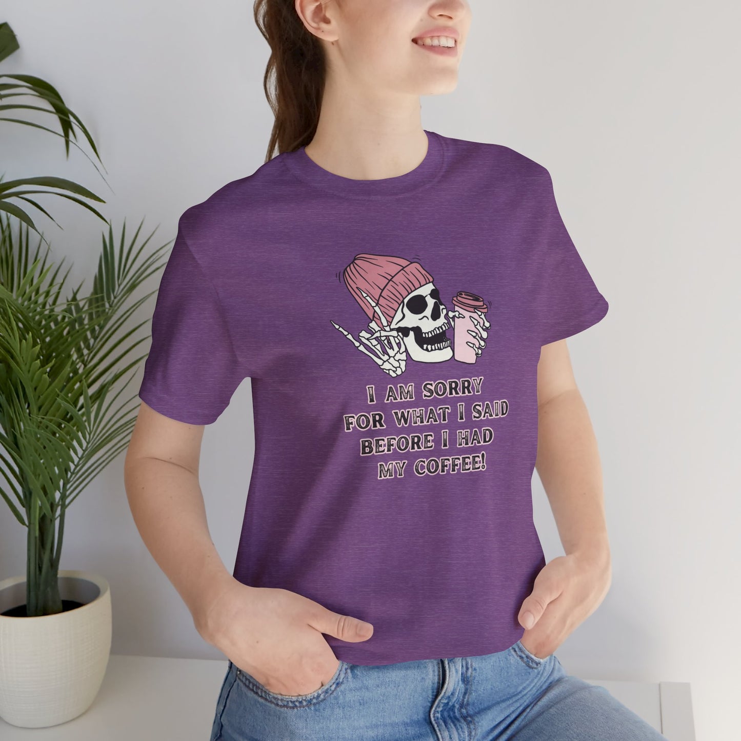 Unisex Jersey Short Sleeve Tee - I am sorry for what I said