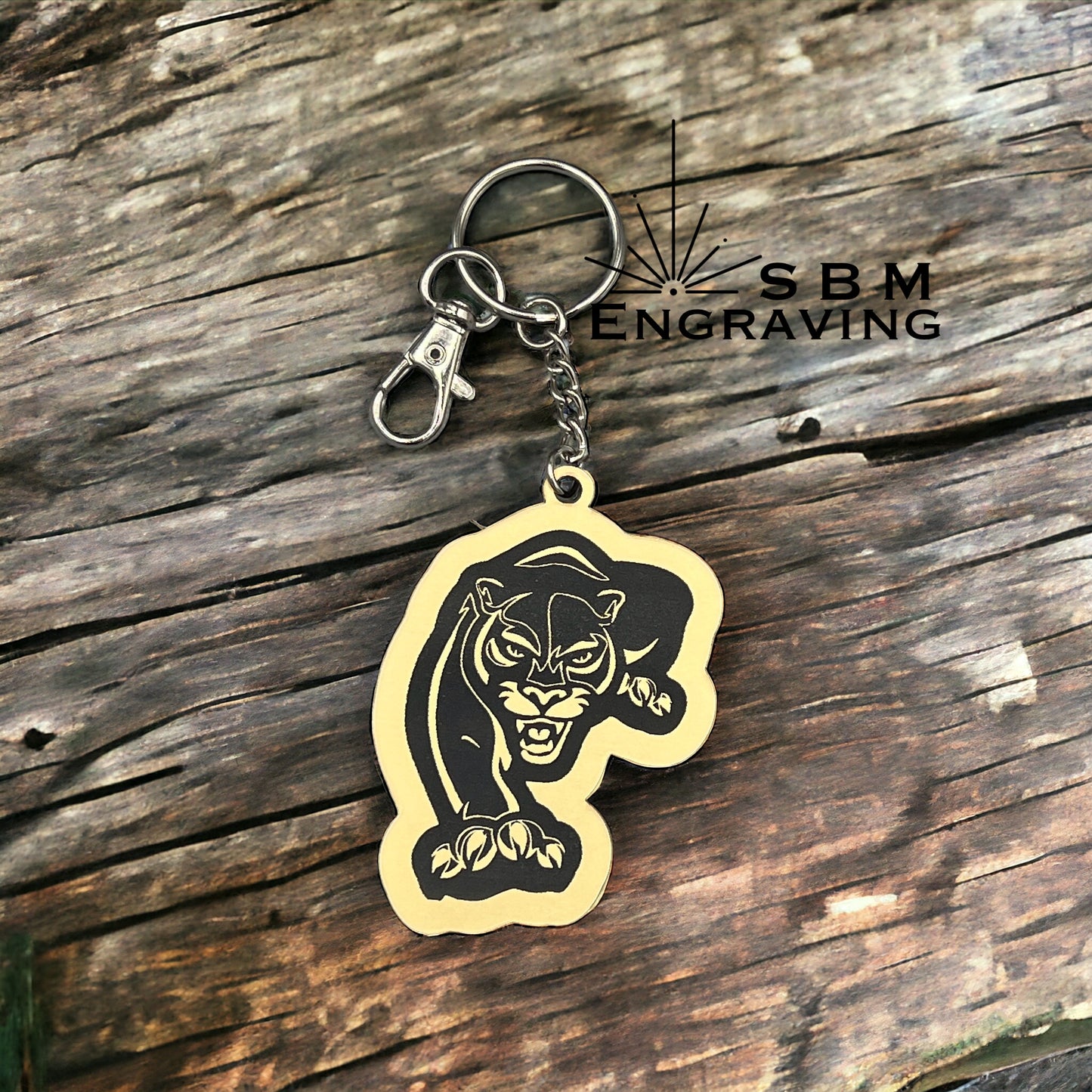 Danbury Panther Keychain