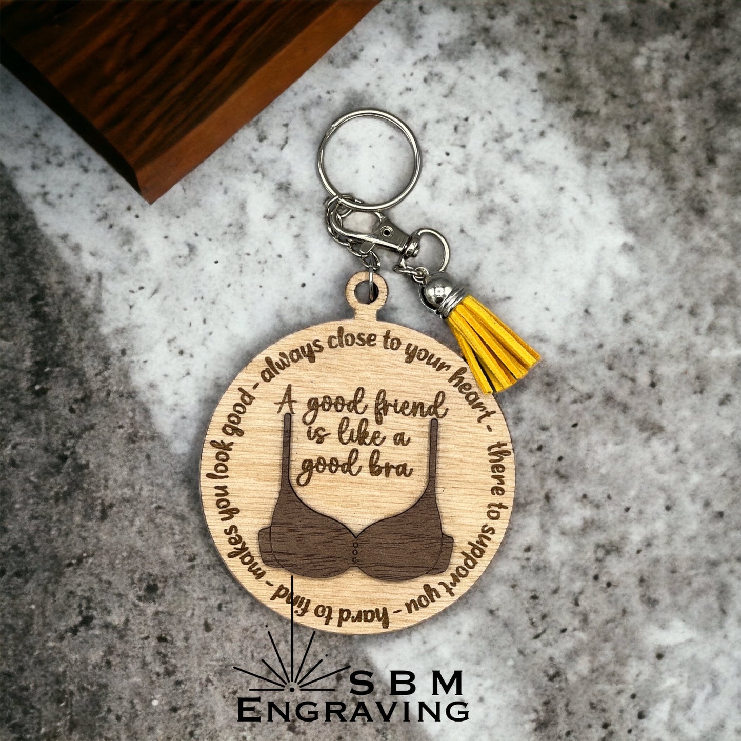 Wood Keychains