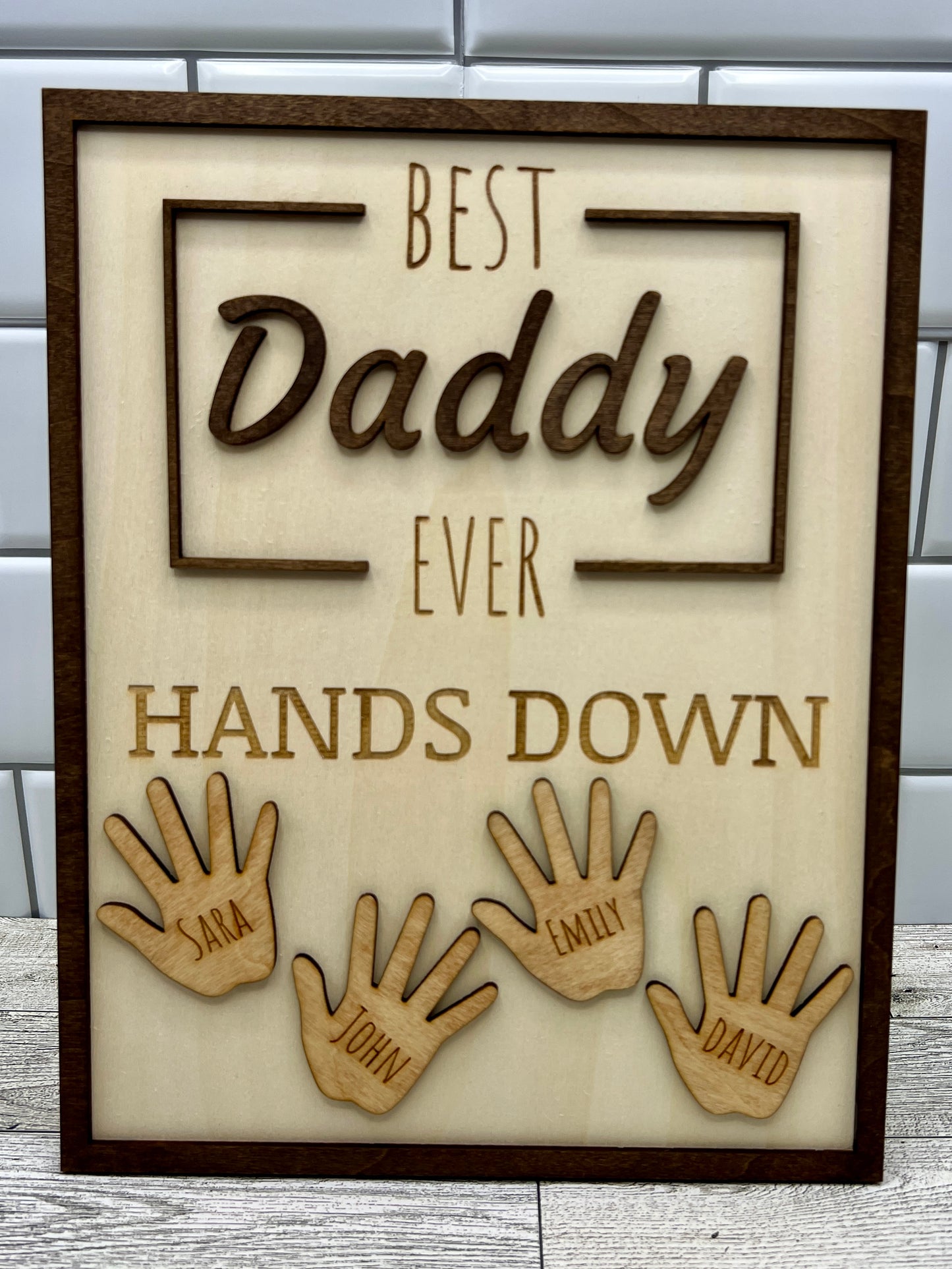 Best Daddy Hands Down