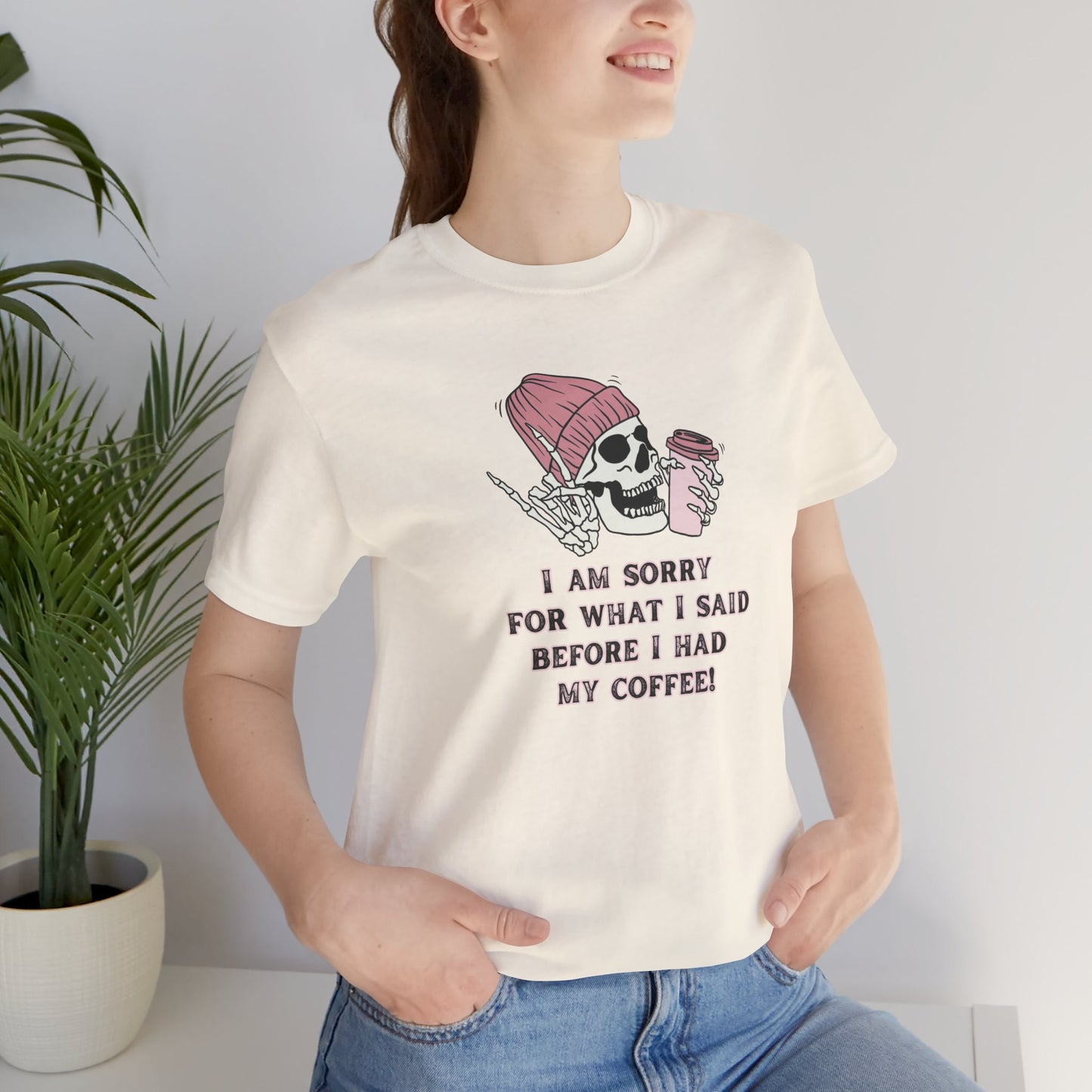 Unisex Jersey Short Sleeve Tee - I am sorry for what I said