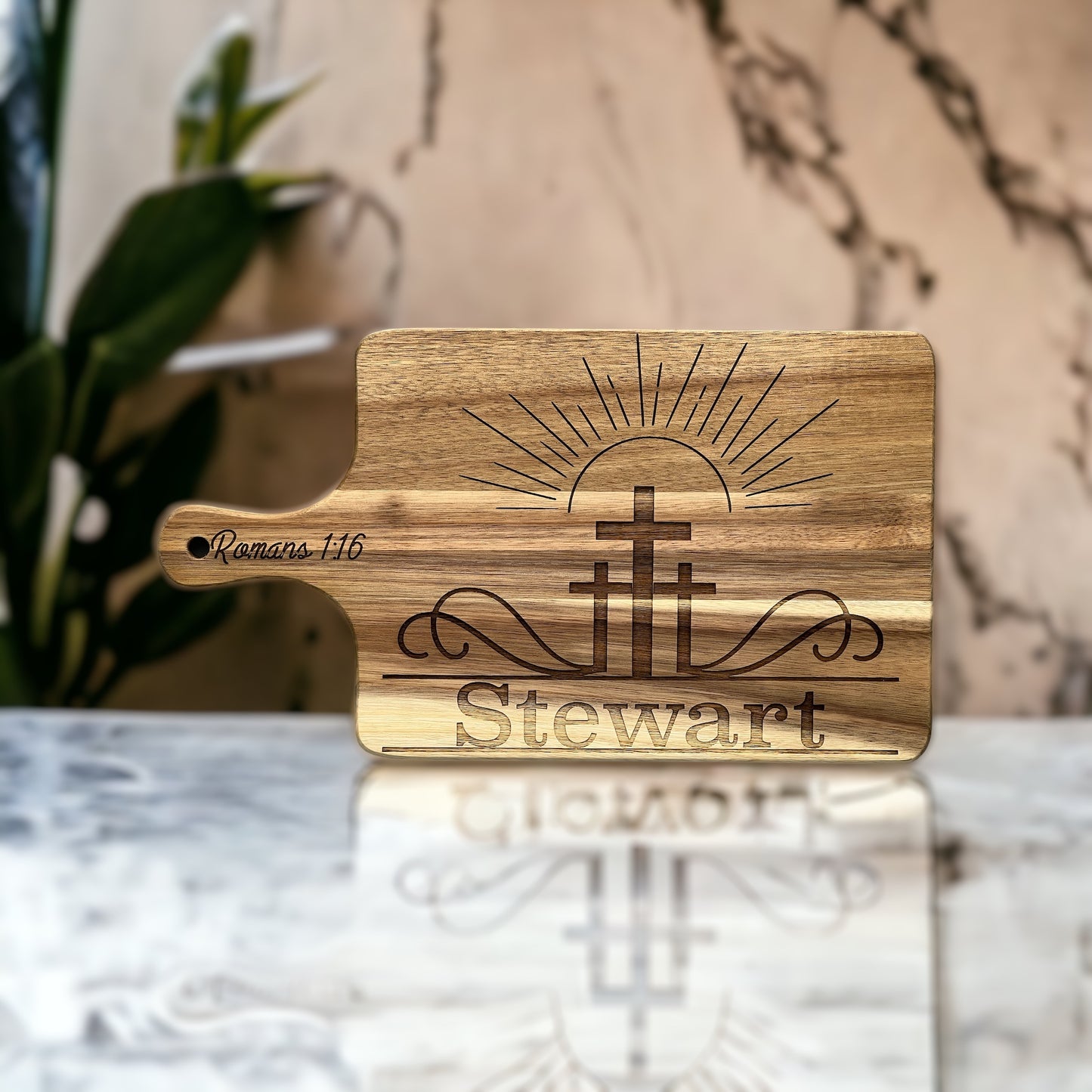 Acacia Cutting Board - 15.94”x8.86”x15mm