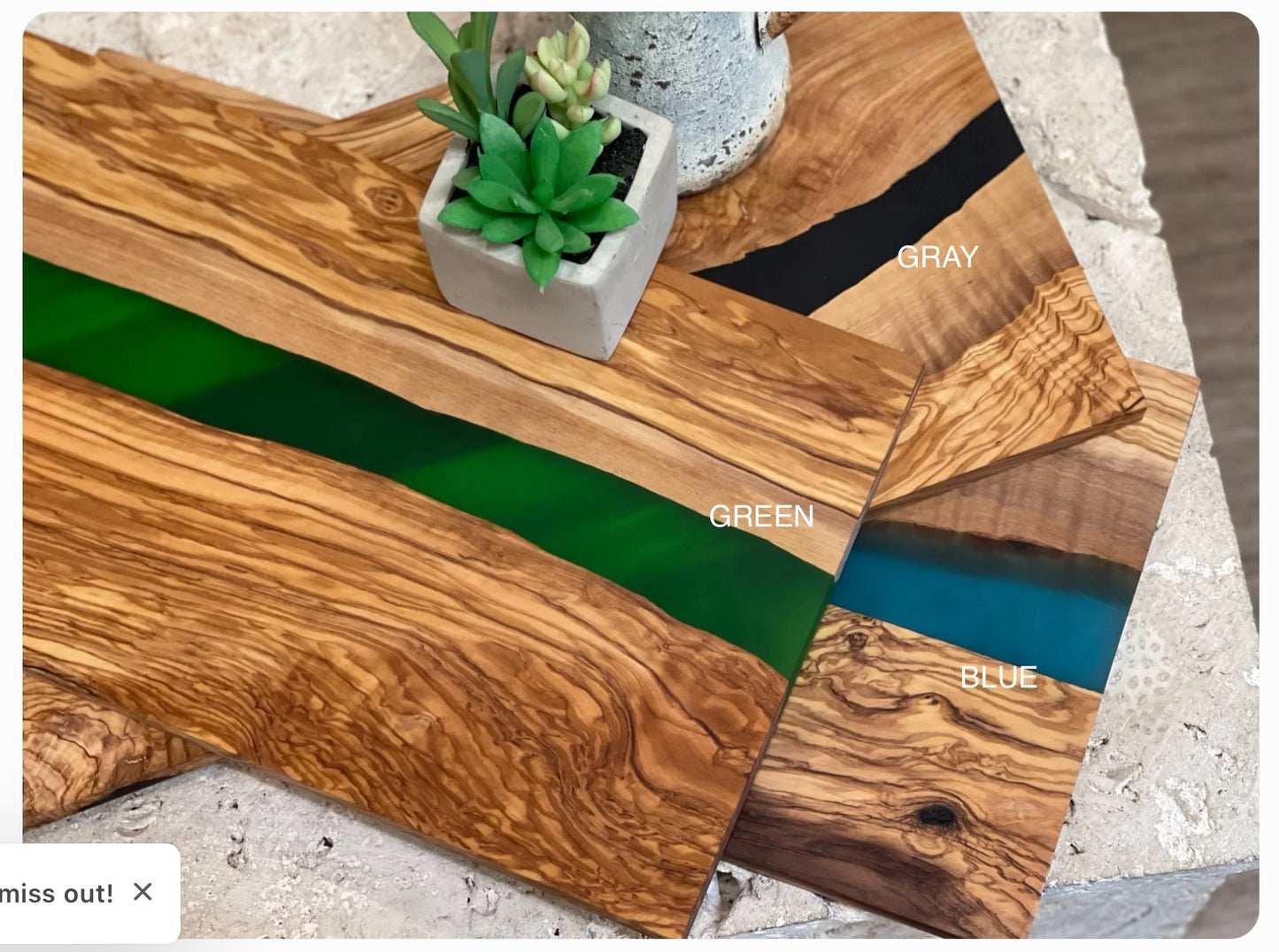 Olive Wood Cutting Board (PRE-ORDER only)