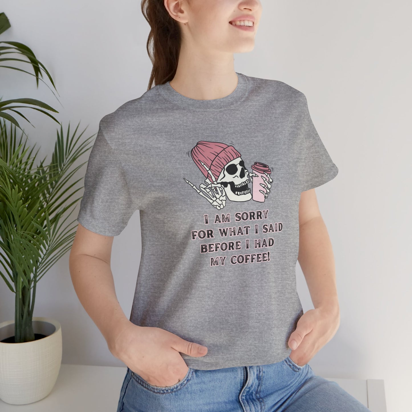 Unisex Jersey Short Sleeve Tee - I am sorry for what I said