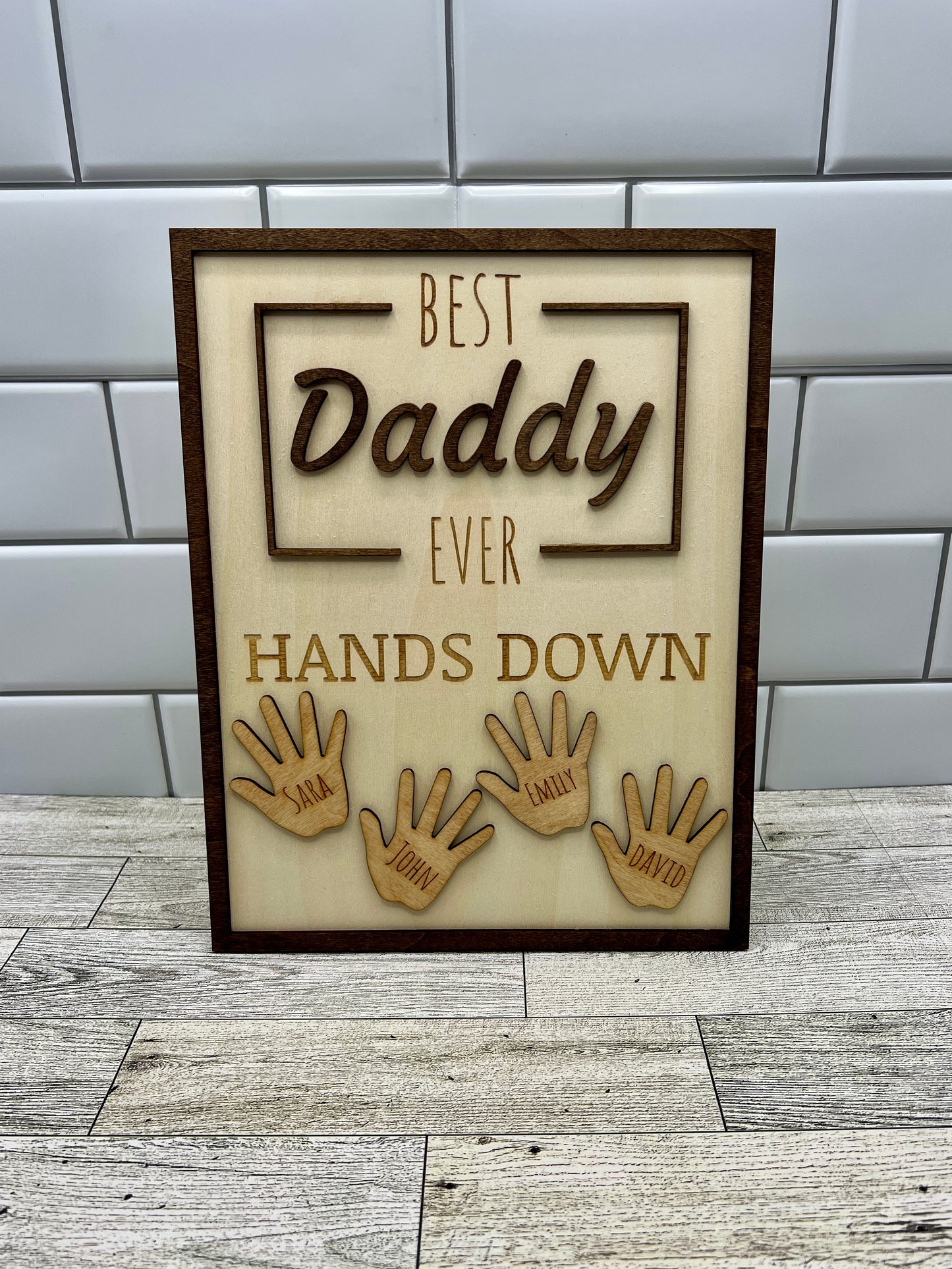 Best Daddy Hands Down