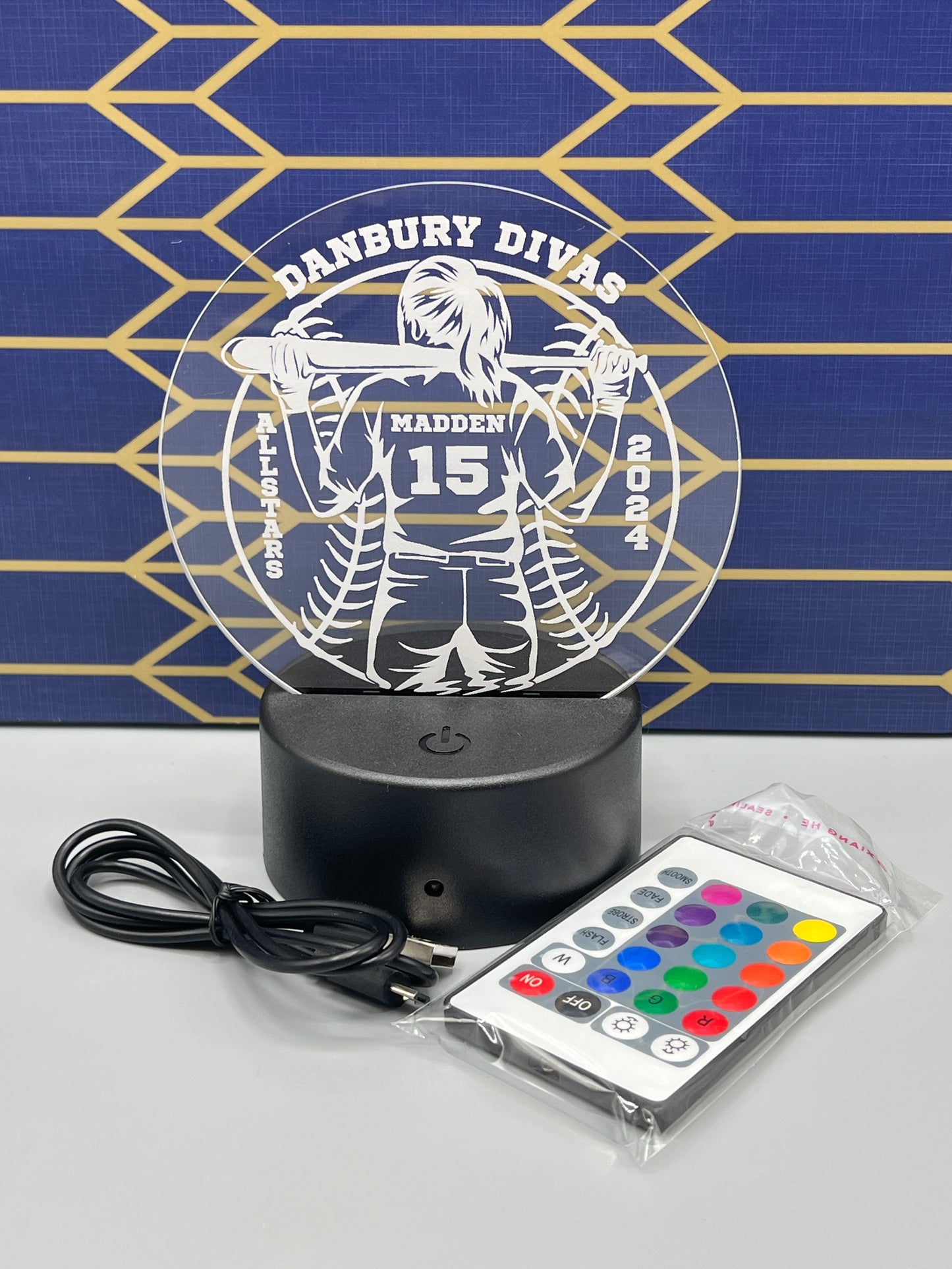 LED Acrylic w/ Stand