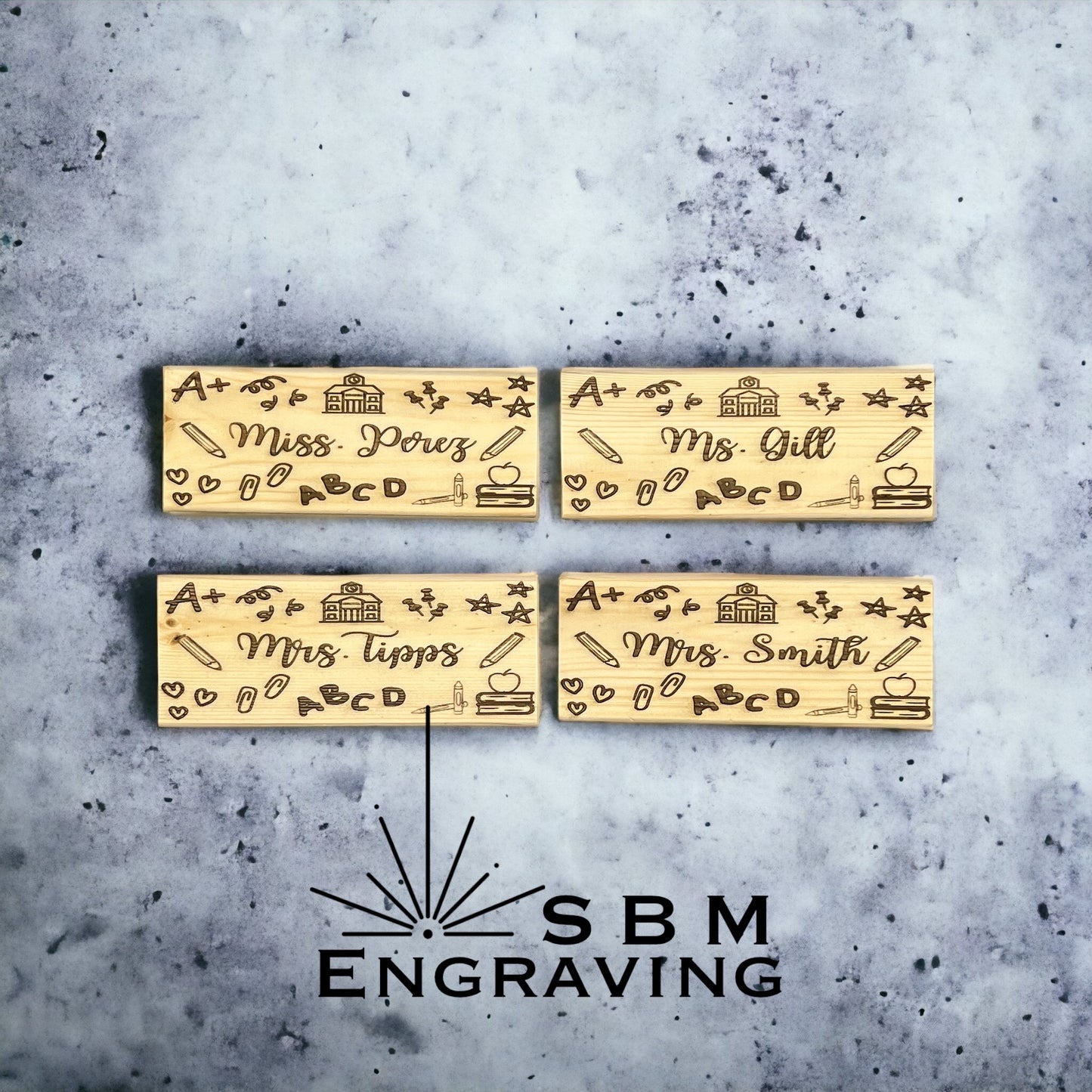 Personalized Dry Erasers