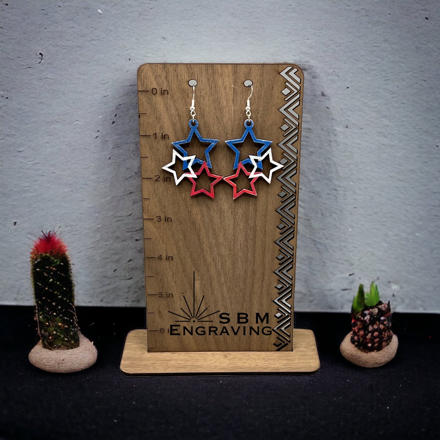 Earrings - Patriotic