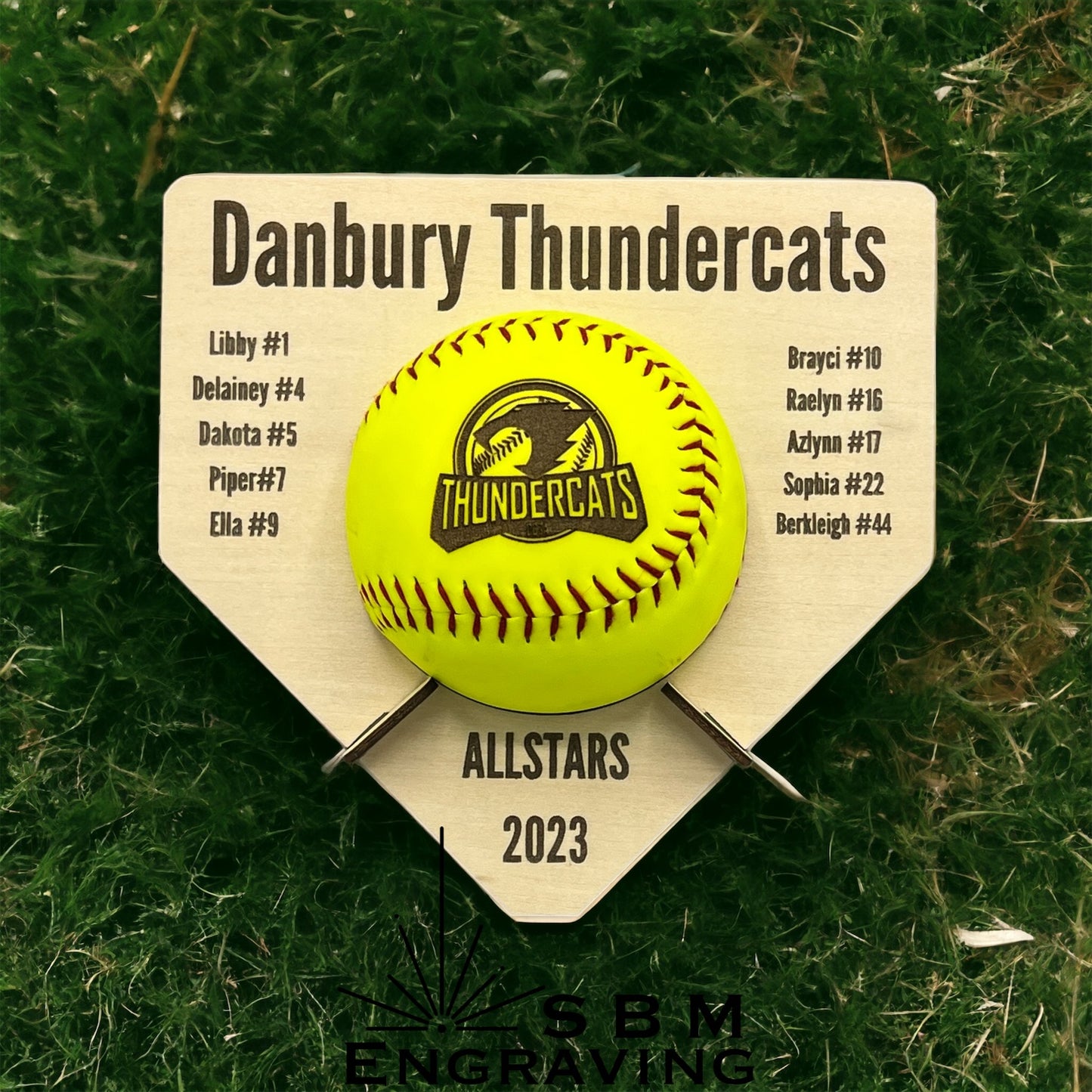 Softball/Baseball - Custom Ball w/ Ball Holder