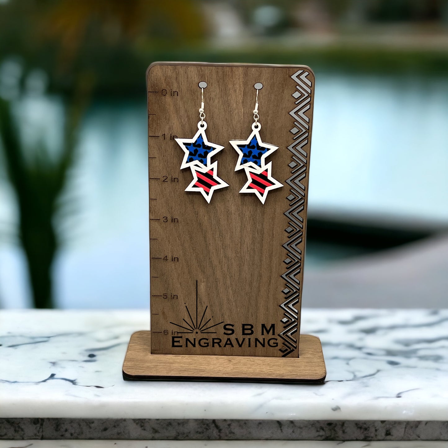 Earrings - Patriotic