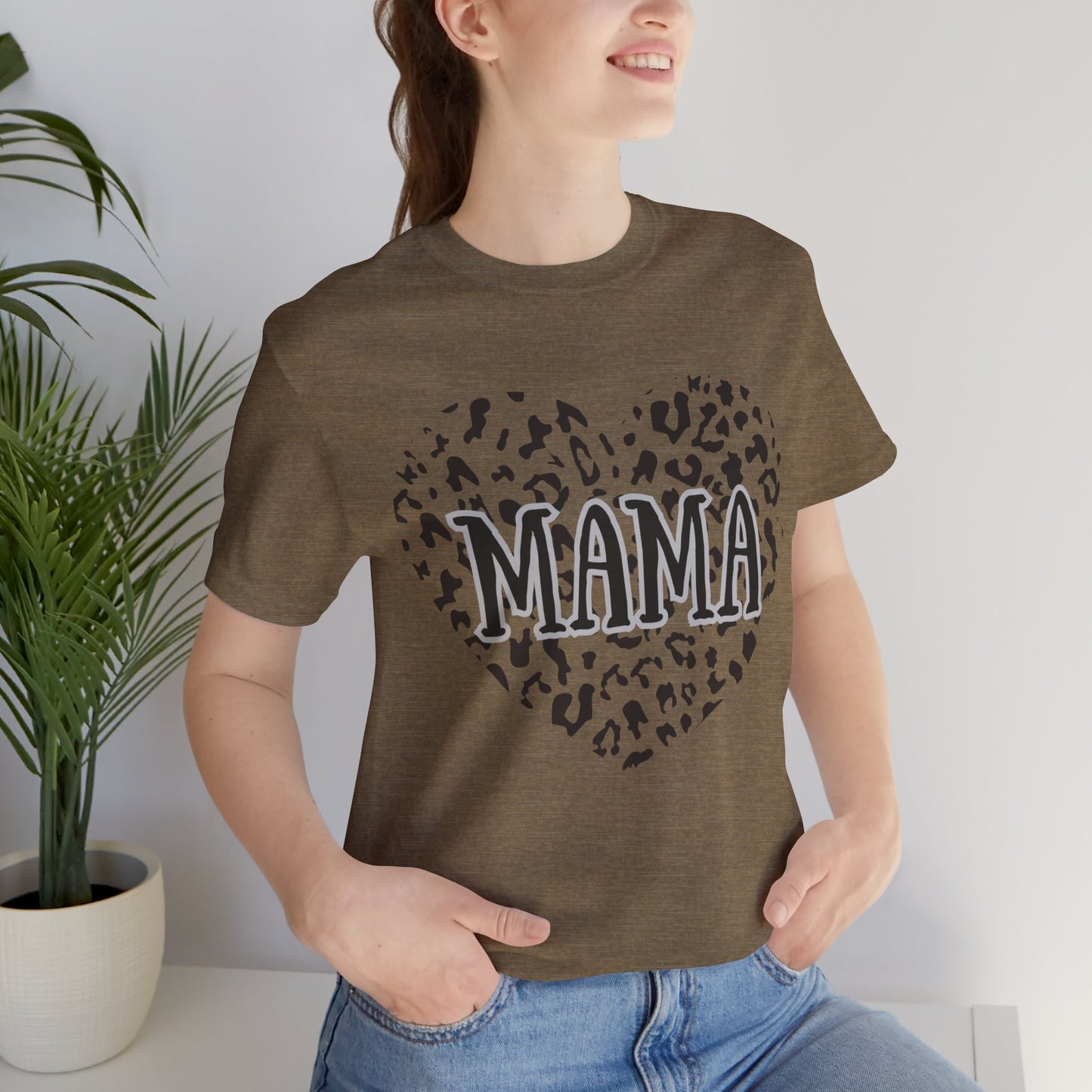 Unisex Jersey Short Sleeve Tee -  Mama Heart