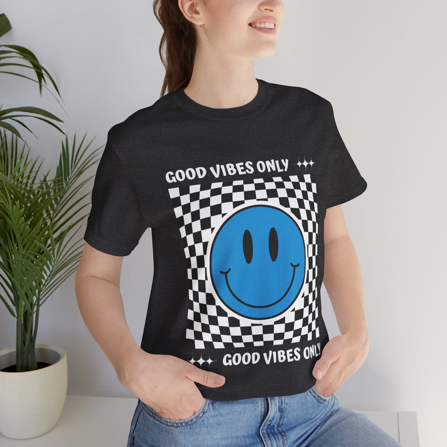 Unisex Jersey Short Sleeve Tee Good Vibes