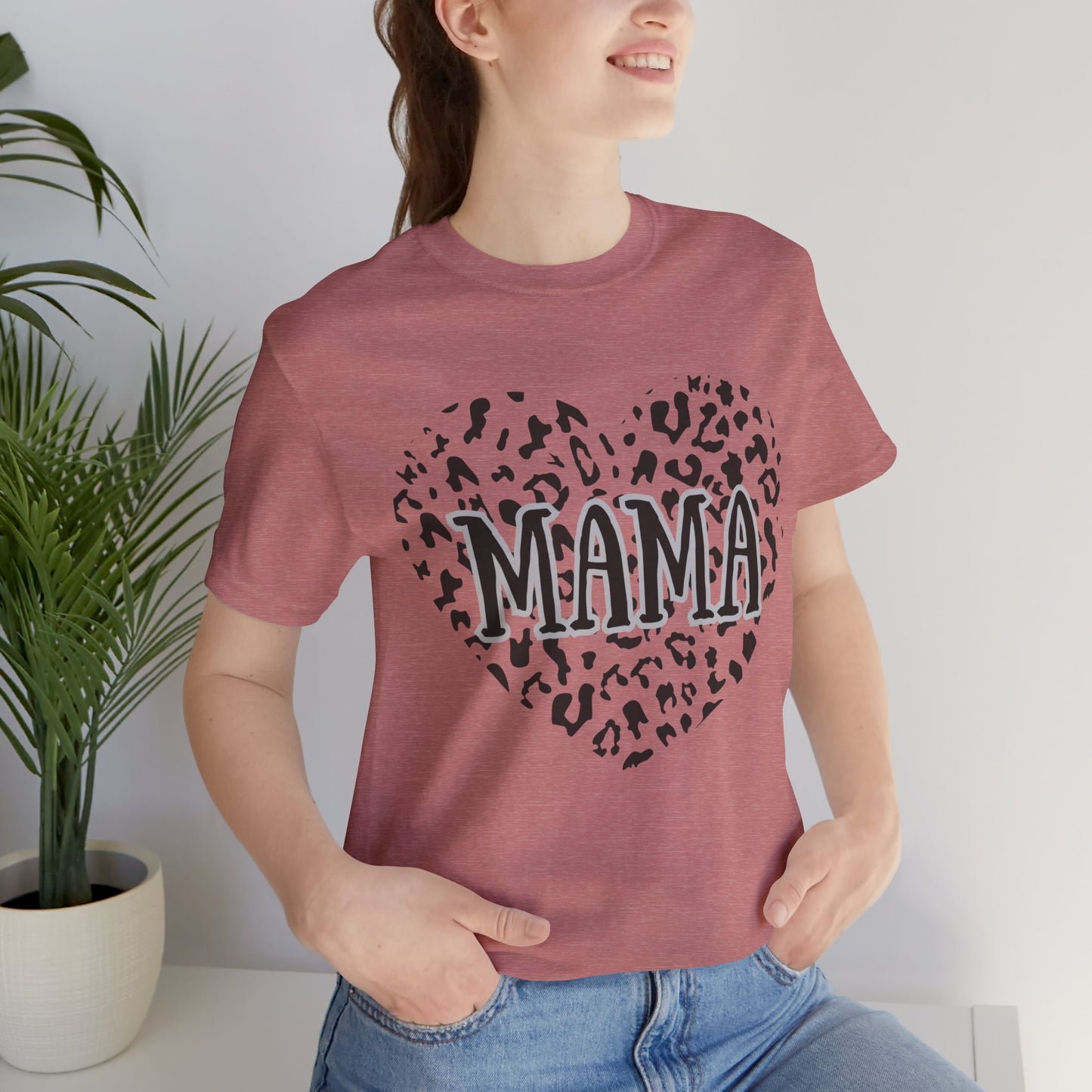 Unisex Jersey Short Sleeve Tee -  Mama Heart