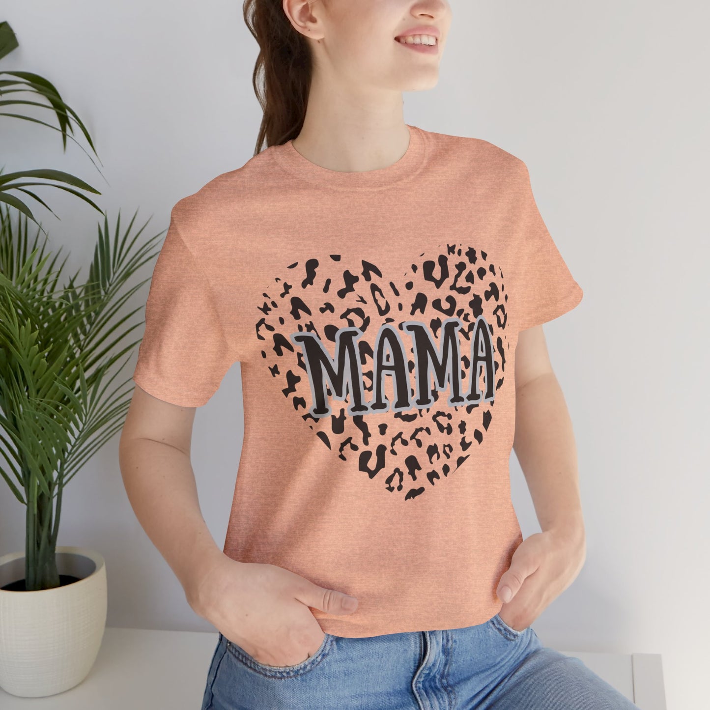Unisex Jersey Short Sleeve Tee -  Mama Heart