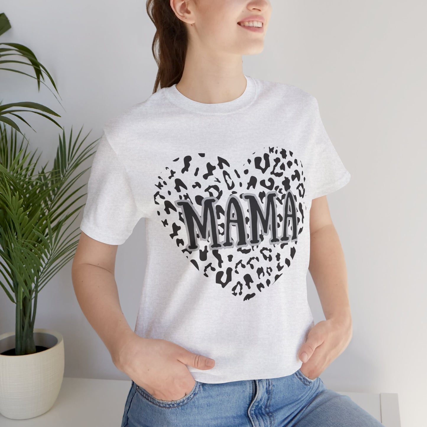 Unisex Jersey Short Sleeve Tee -  Mama Heart