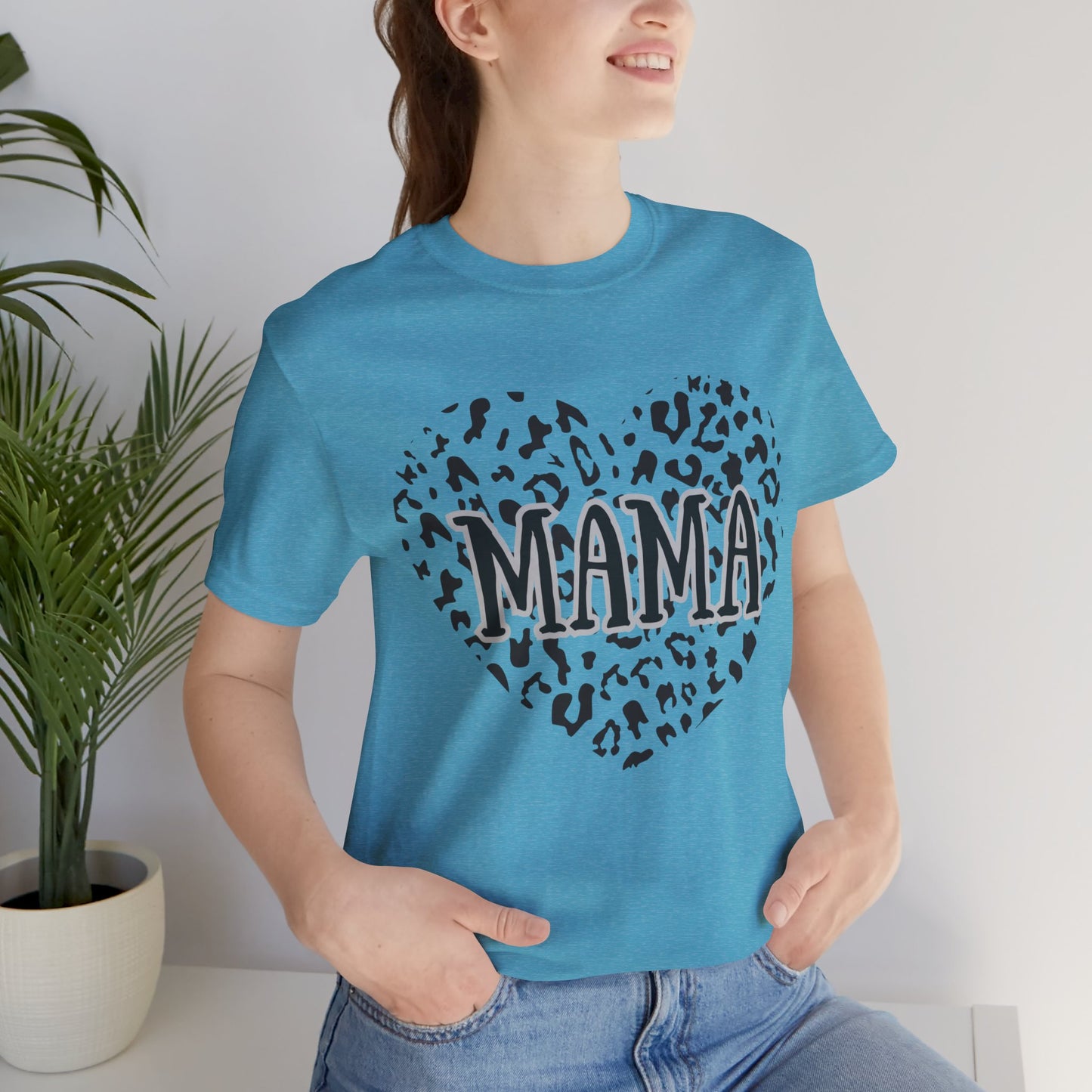Unisex Jersey Short Sleeve Tee -  Mama Heart