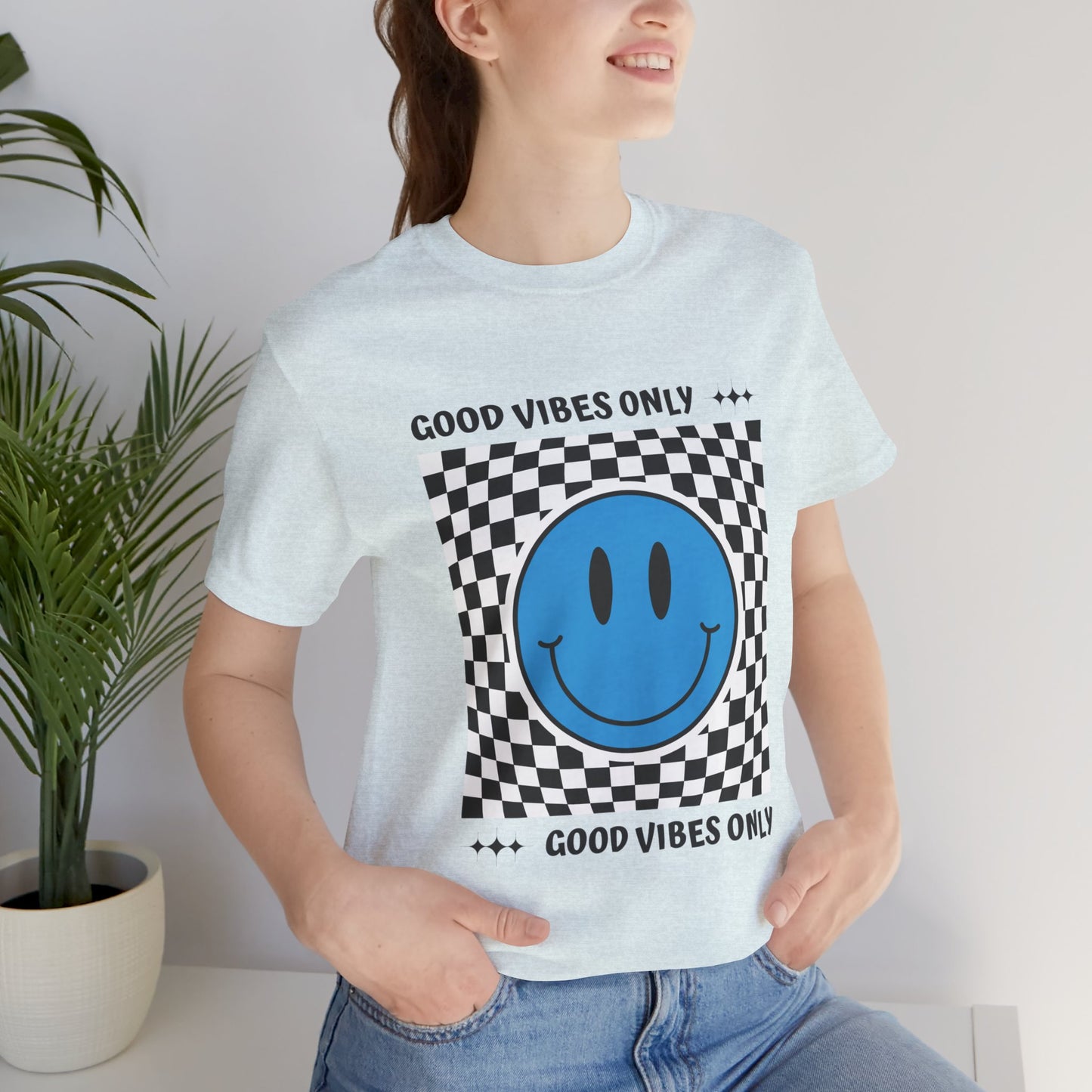 Unisex Jersey Short Sleeve Tee Good Vibes