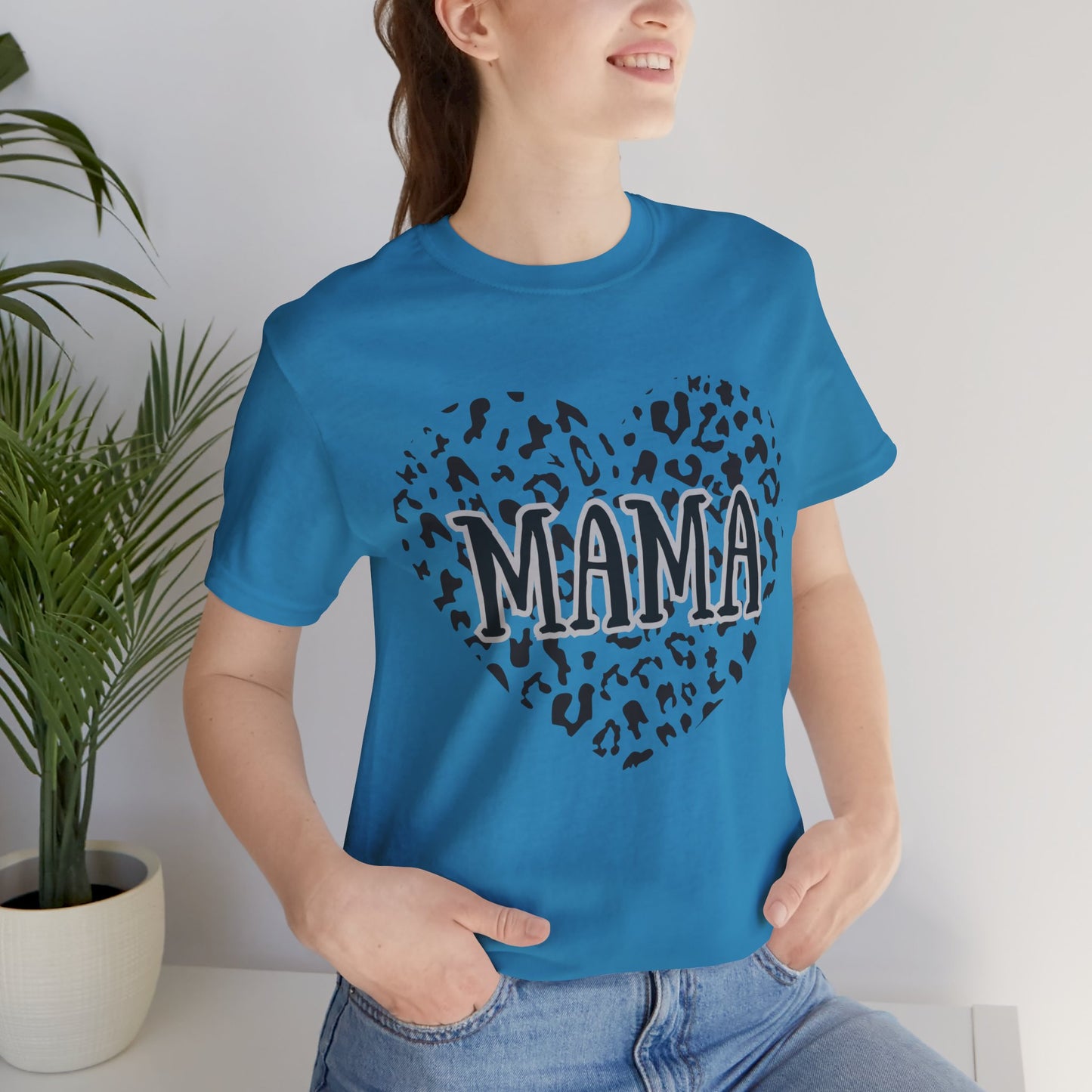 Unisex Jersey Short Sleeve Tee -  Mama Heart