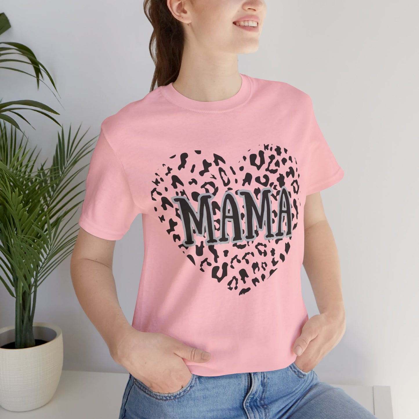 Unisex Jersey Short Sleeve Tee -  Mama Heart