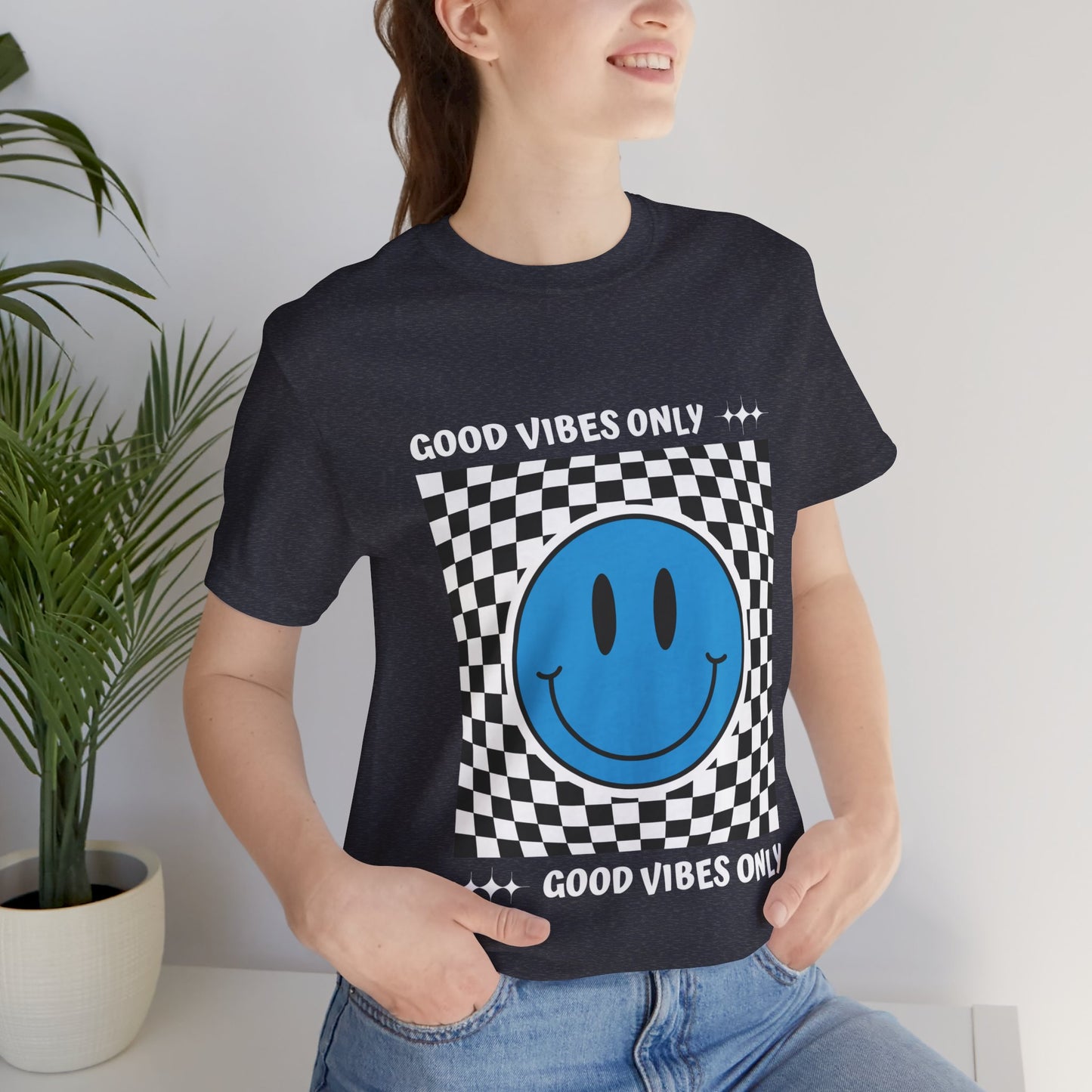 Unisex Jersey Short Sleeve Tee Good Vibes