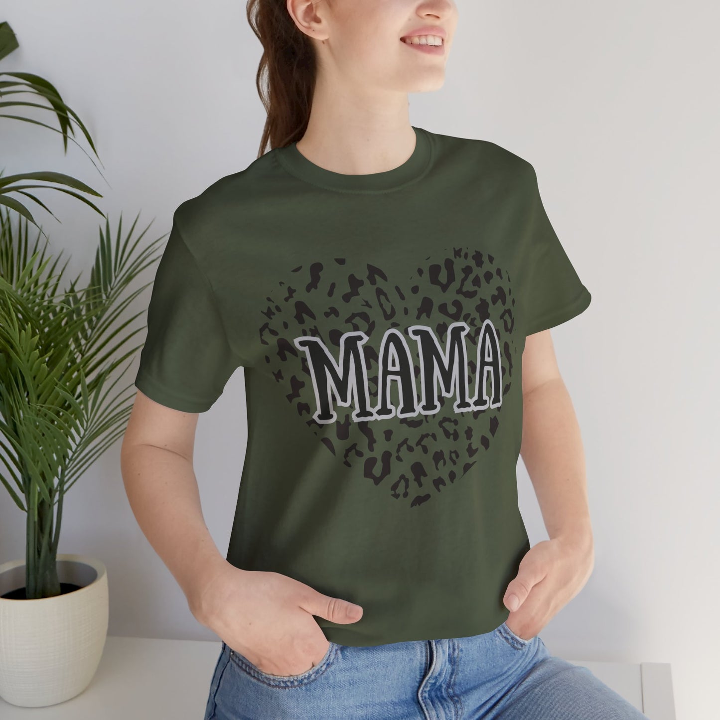 Unisex Jersey Short Sleeve Tee -  Mama Heart