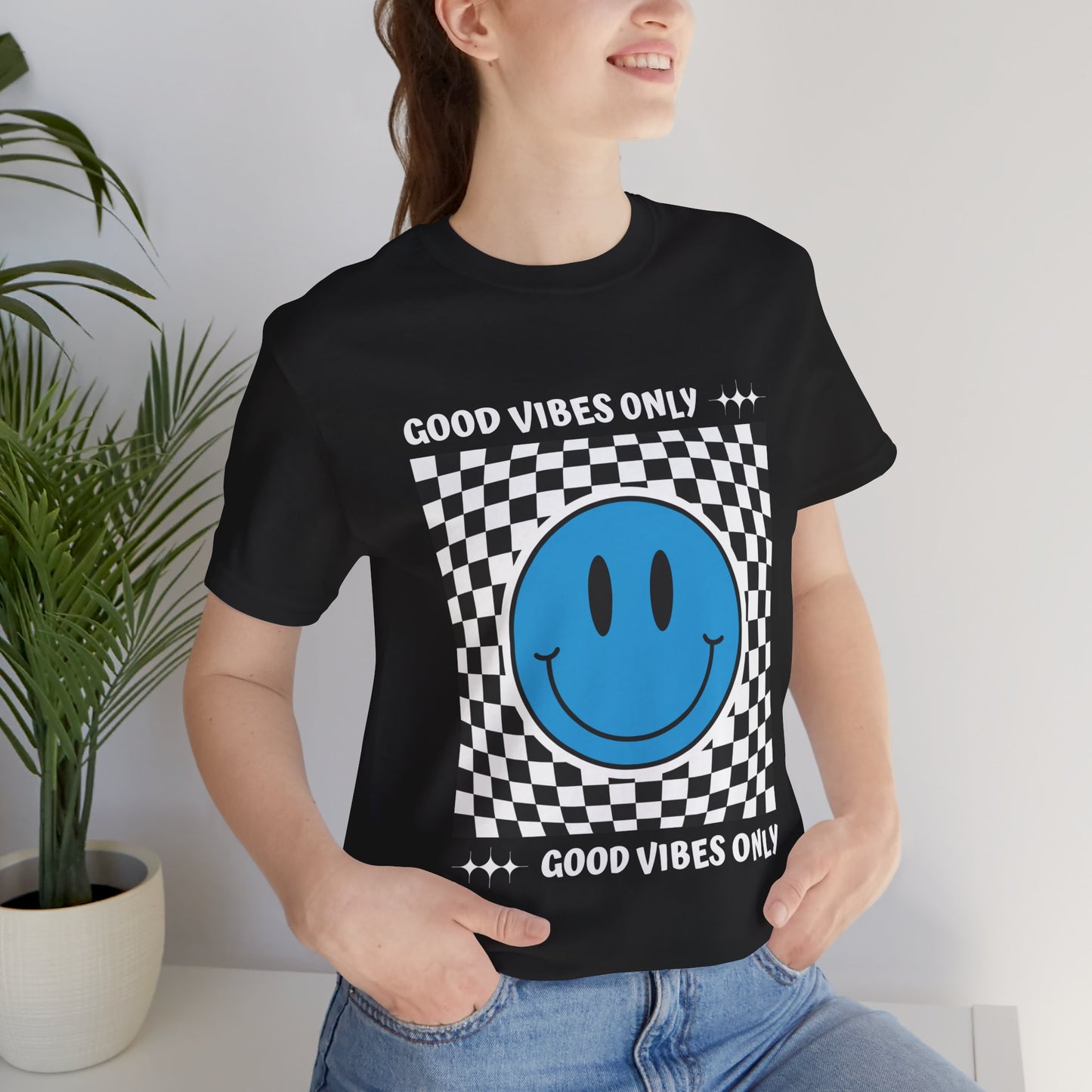 Unisex Jersey Short Sleeve Tee Good Vibes