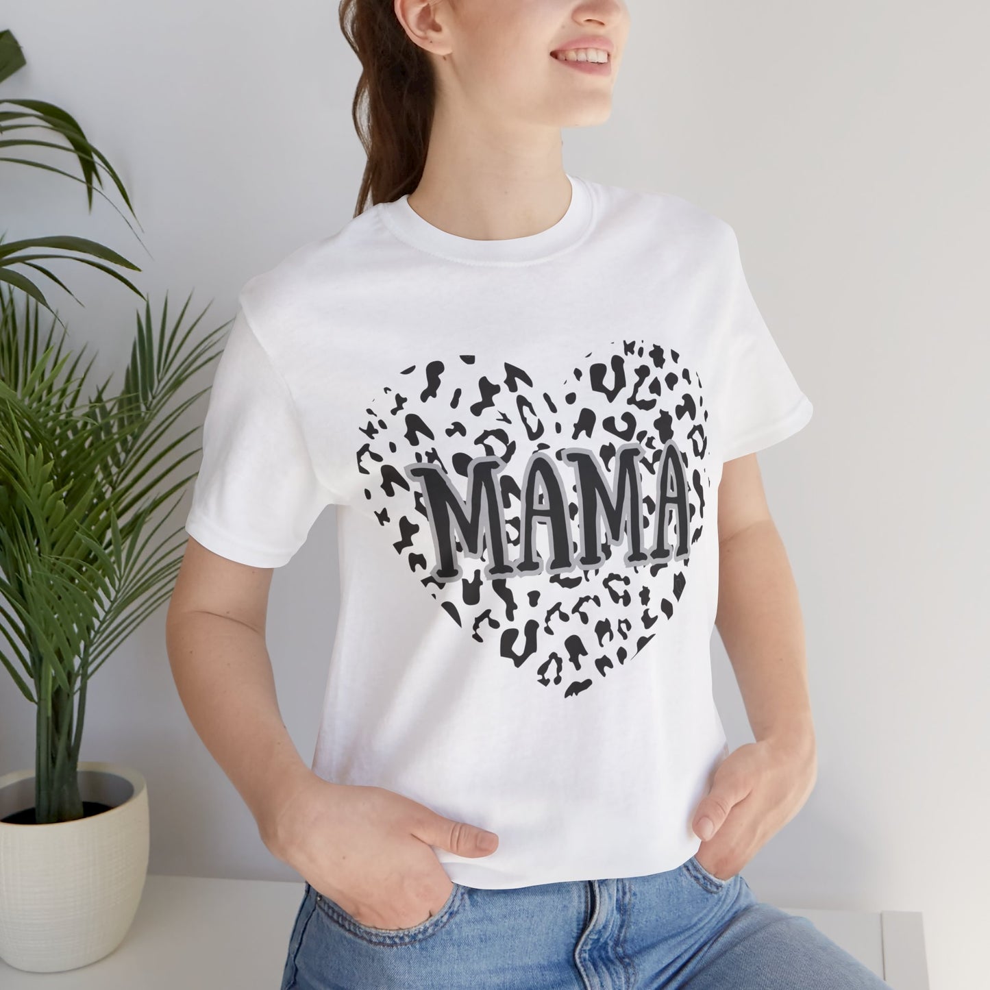 Unisex Jersey Short Sleeve Tee -  Mama Heart