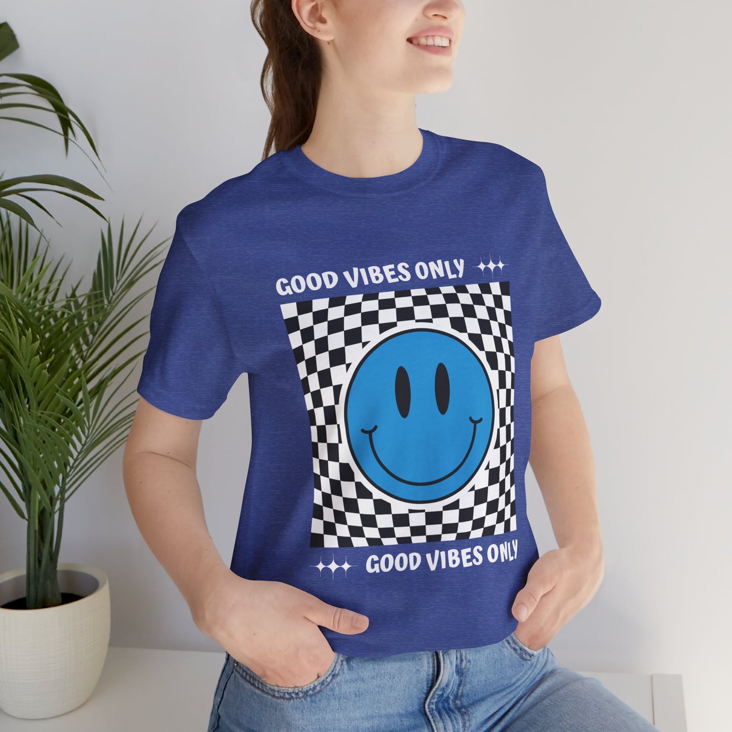 Unisex Jersey Short Sleeve Tee Good Vibes
