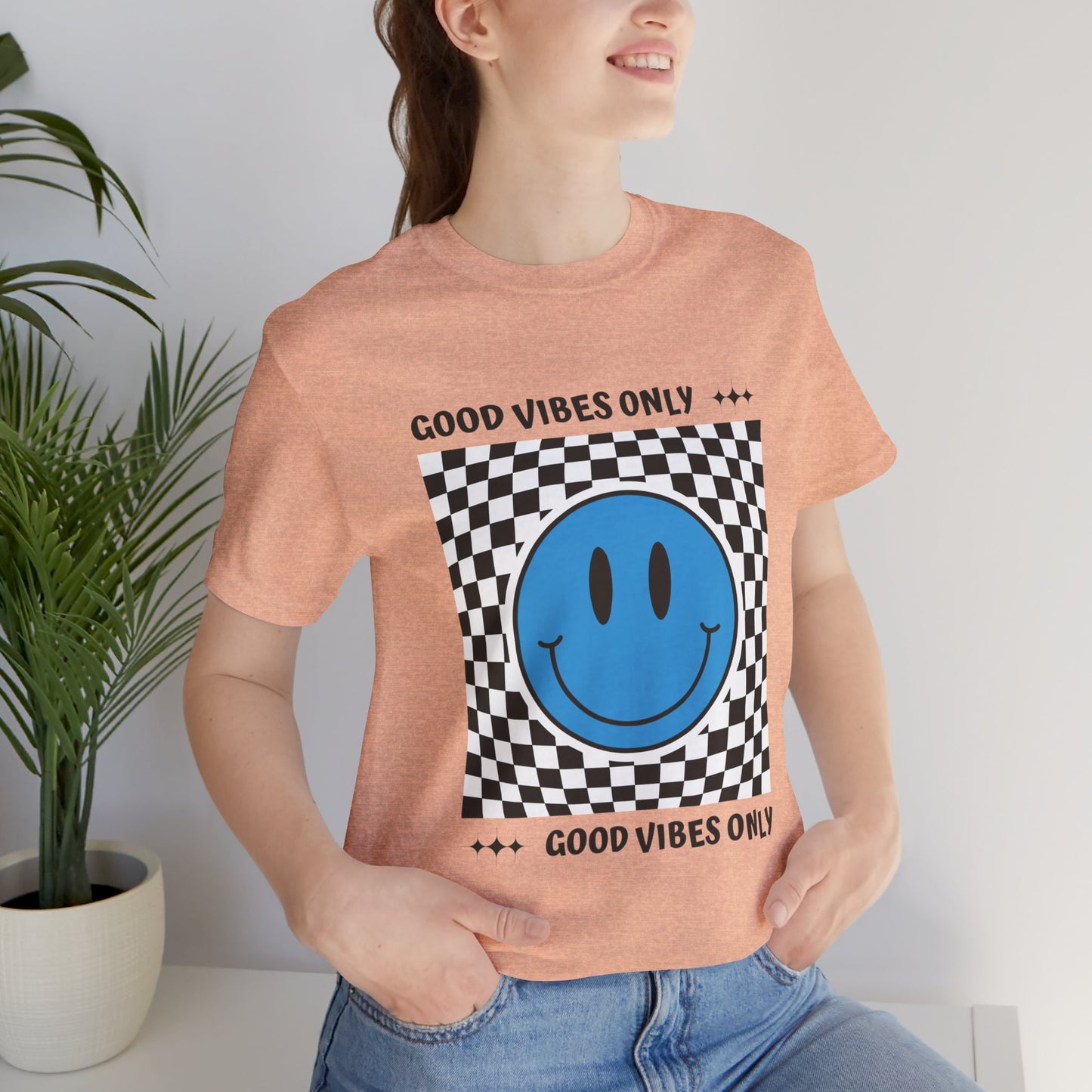 Unisex Jersey Short Sleeve Tee Good Vibes