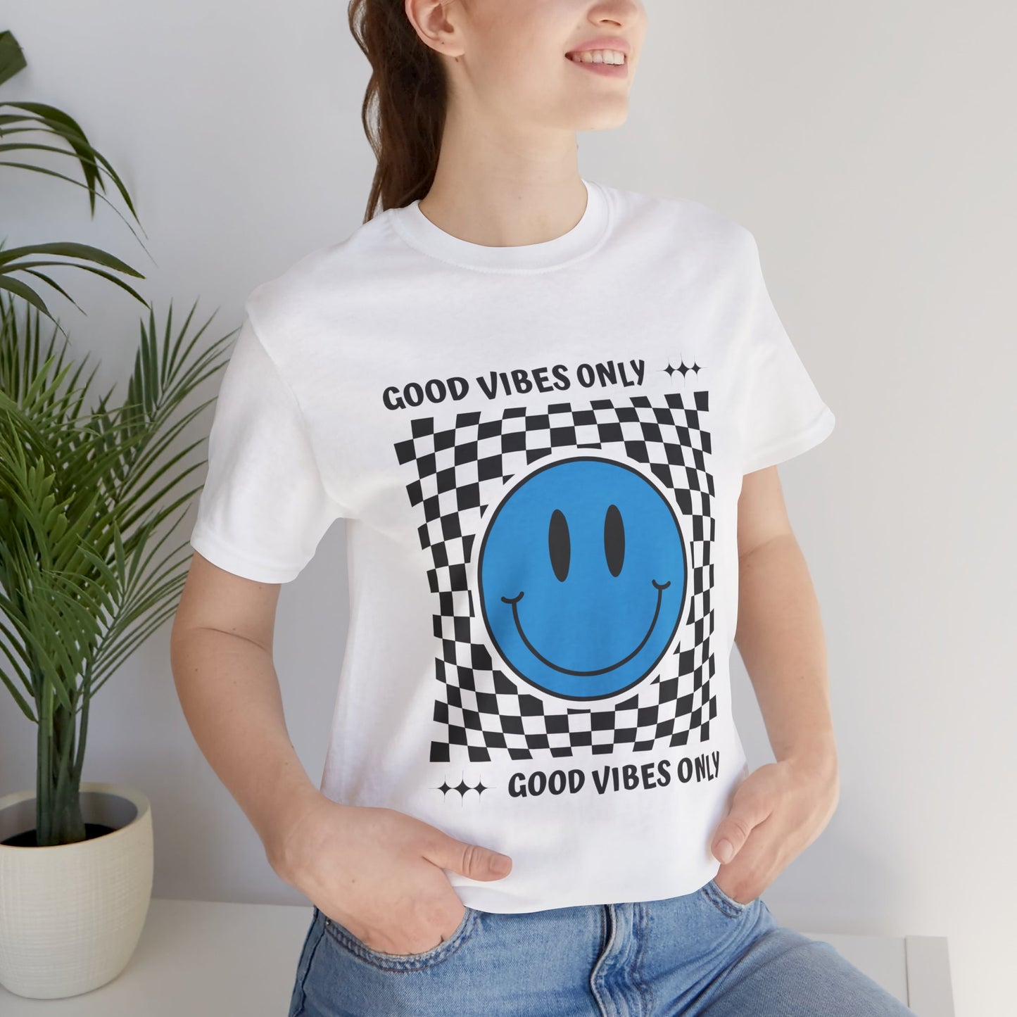 Unisex Jersey Short Sleeve Tee Good Vibes