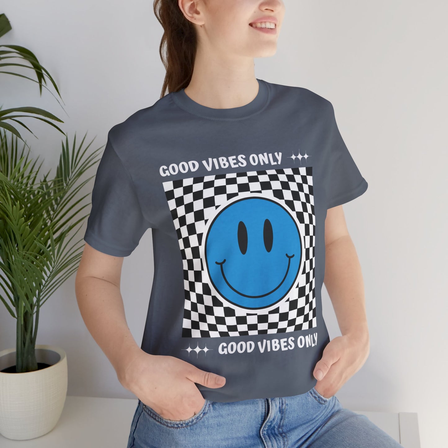 Unisex Jersey Short Sleeve Tee Good Vibes