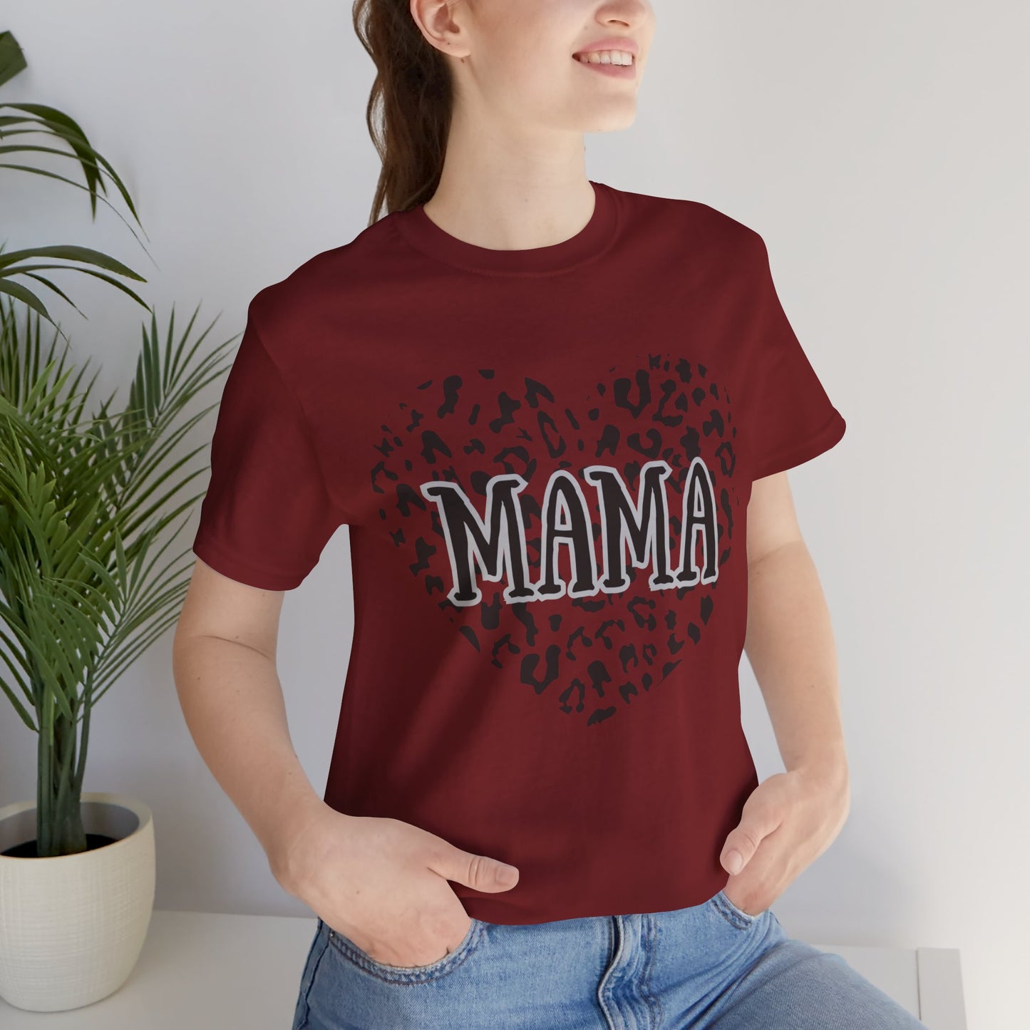 Unisex Jersey Short Sleeve Tee -  Mama Heart