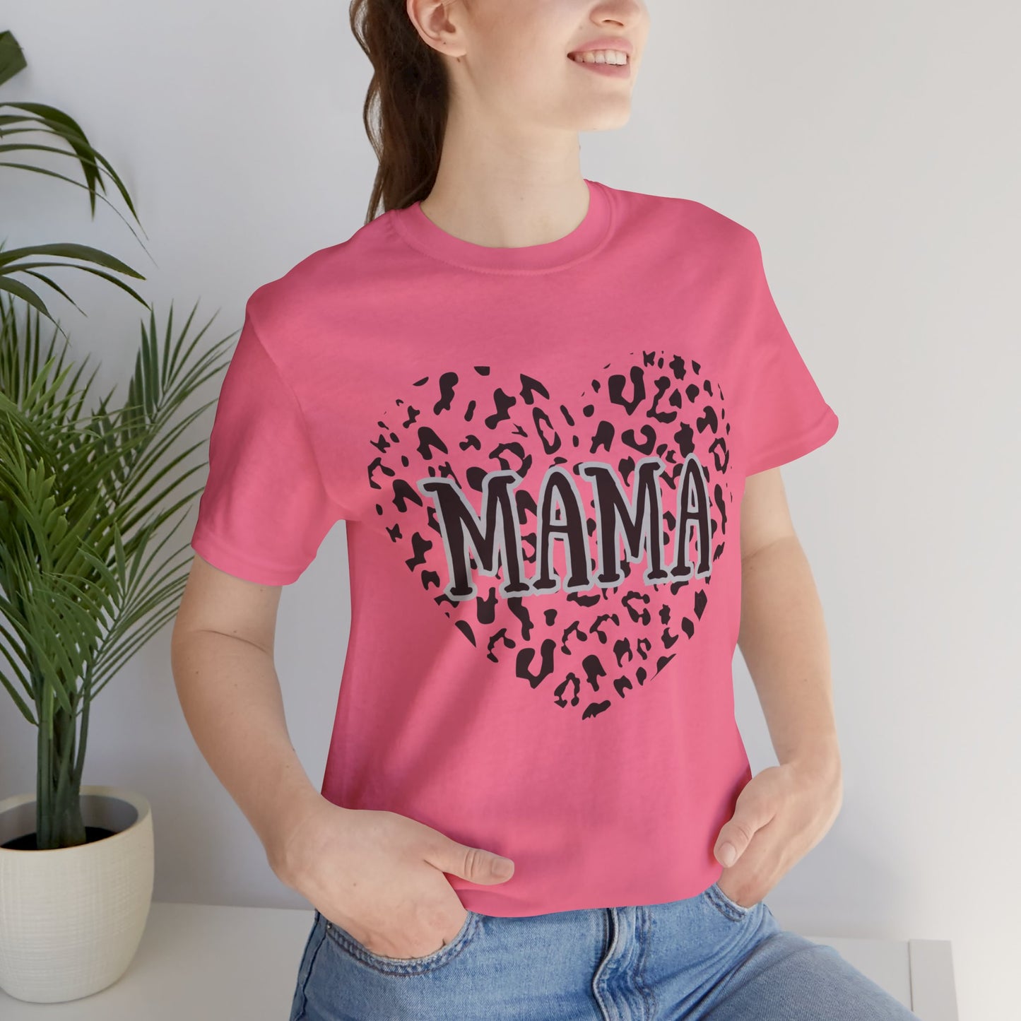 Unisex Jersey Short Sleeve Tee -  Mama Heart