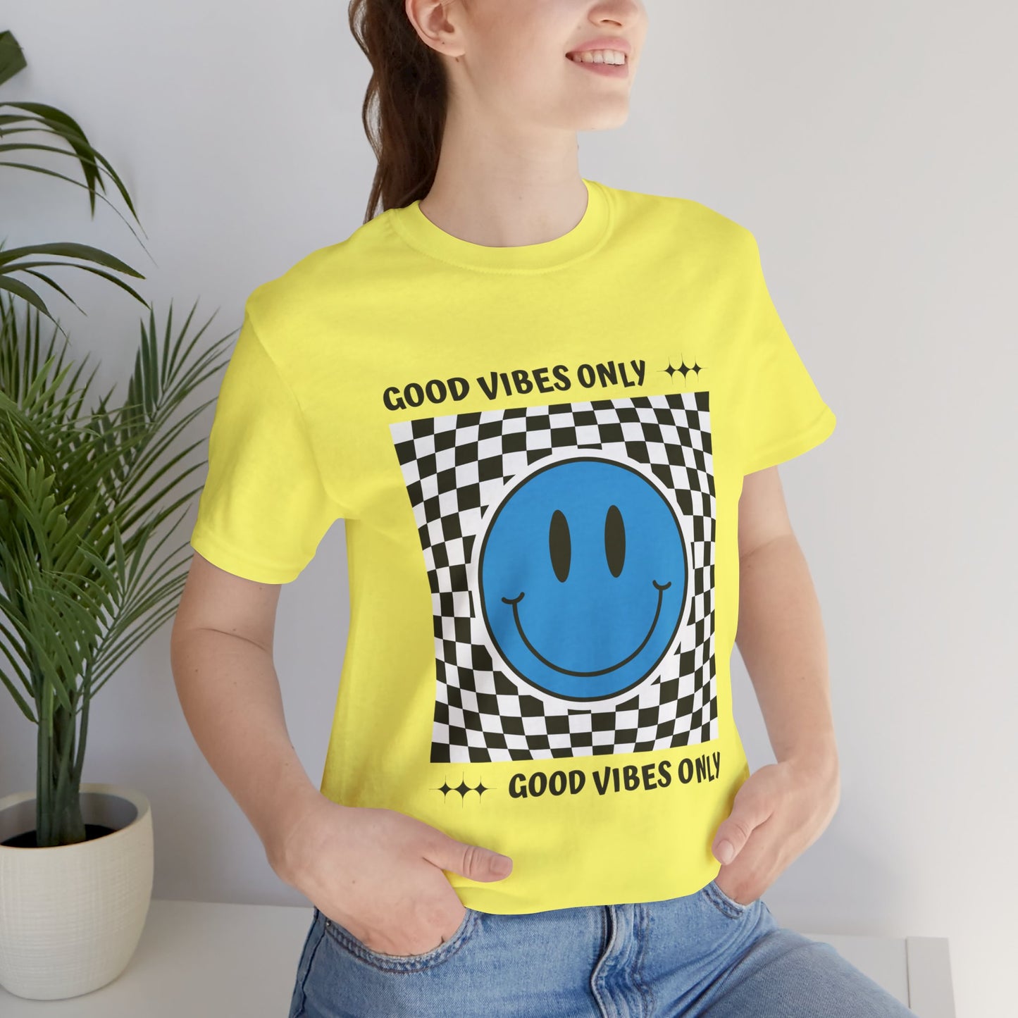Unisex Jersey Short Sleeve Tee Good Vibes