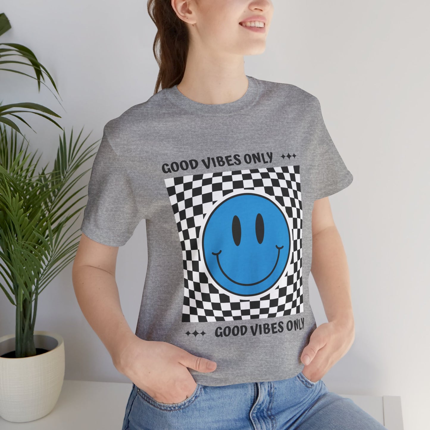 Unisex Jersey Short Sleeve Tee Good Vibes