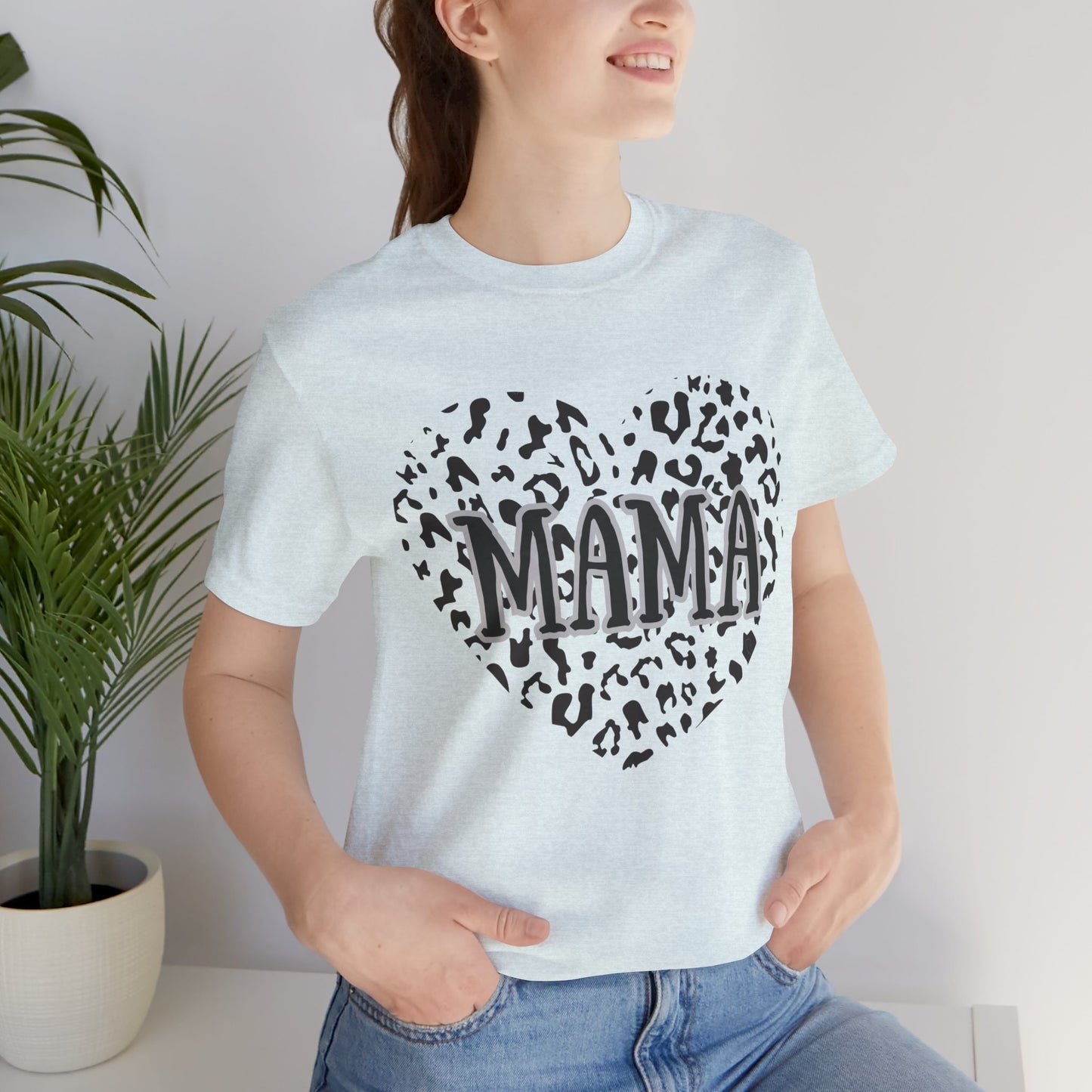 Unisex Jersey Short Sleeve Tee -  Mama Heart