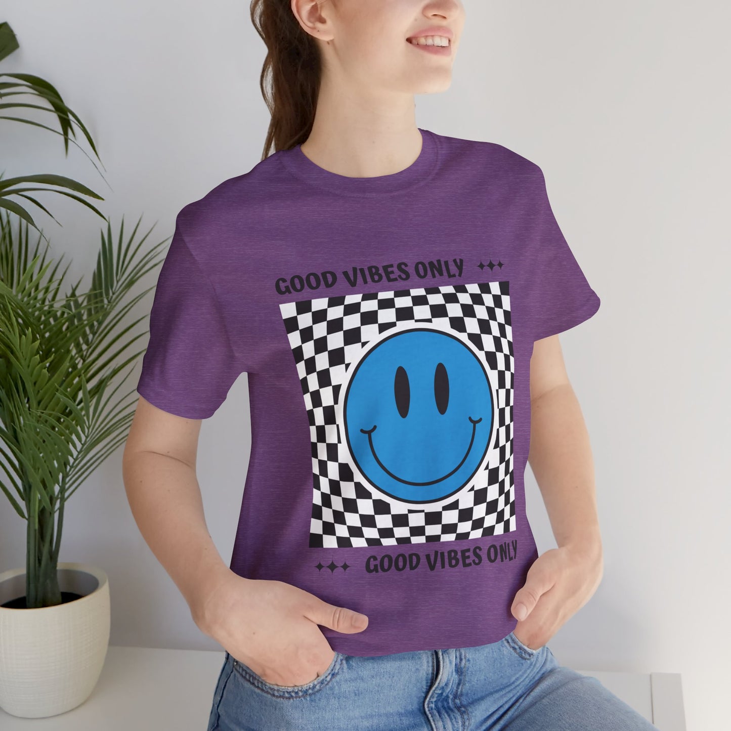 Unisex Jersey Short Sleeve Tee Good Vibes