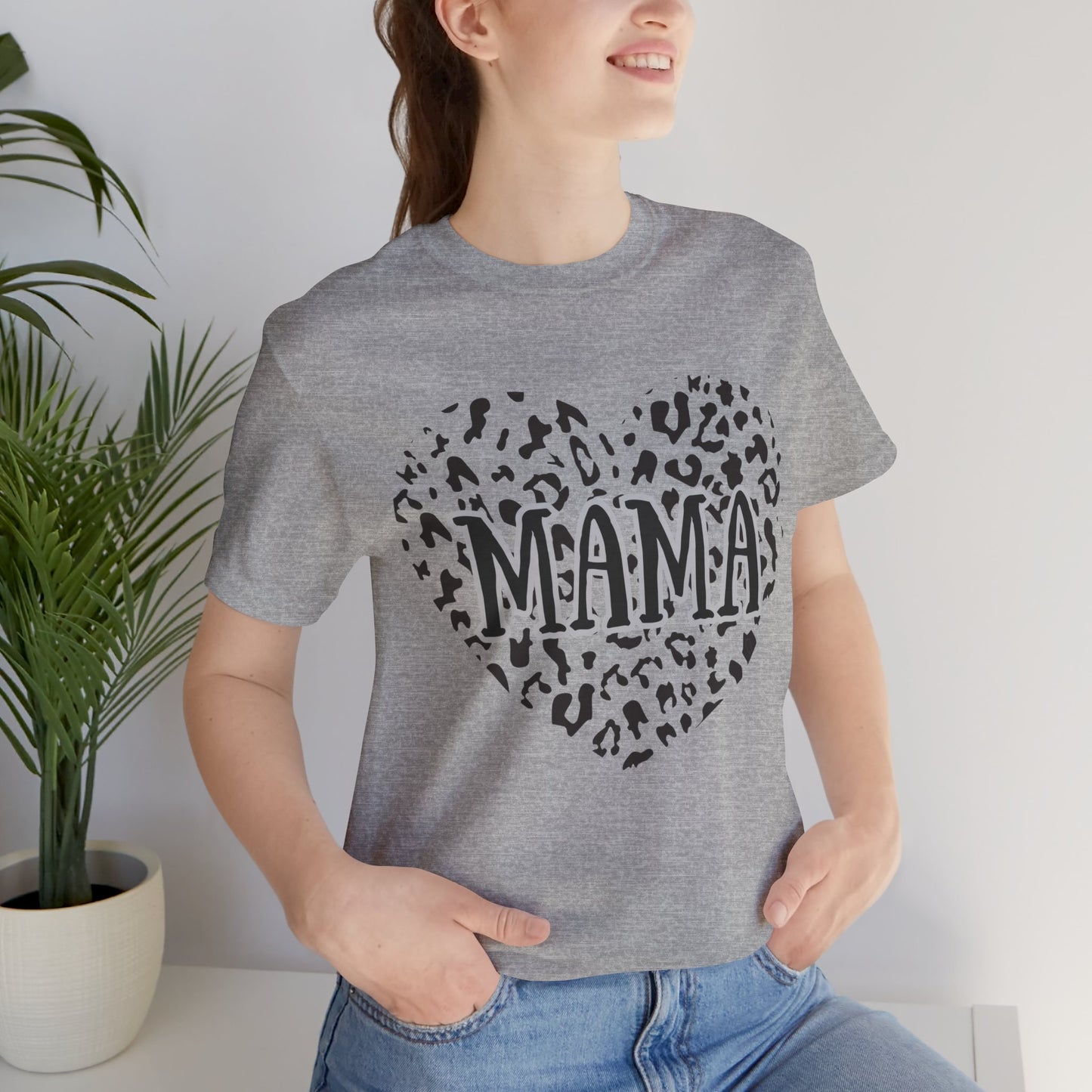 Unisex Jersey Short Sleeve Tee -  Mama Heart