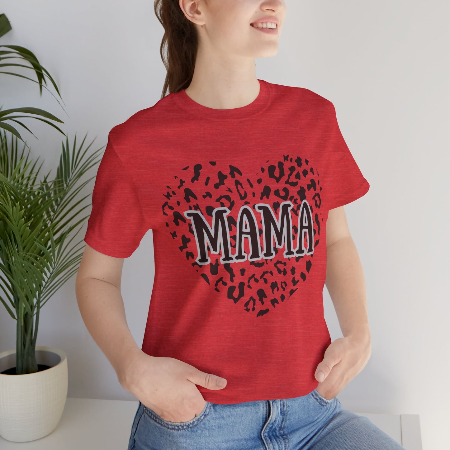 Unisex Jersey Short Sleeve Tee -  Mama Heart